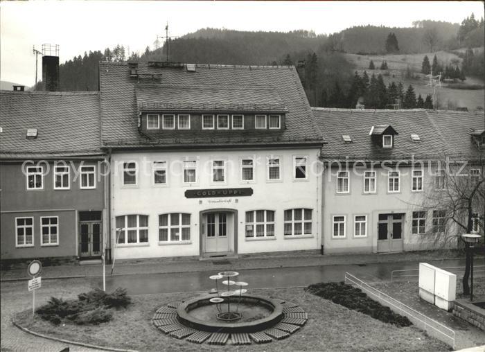 Leutenberg Thueringen FDGB Cafe Goldkuppe Restaurant Pension