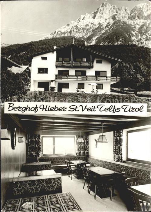 St Veit Telfs Tirol Berghof Hieber