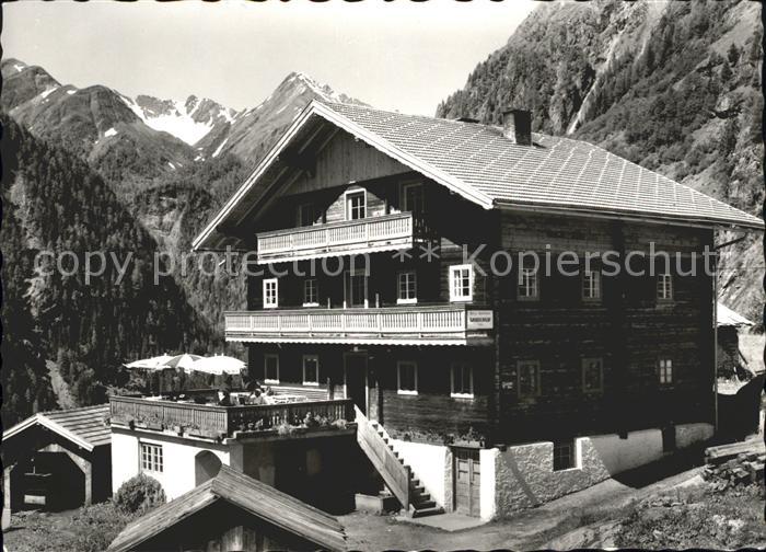 Hinterbichl Praegraten Gasthaus Groderhof