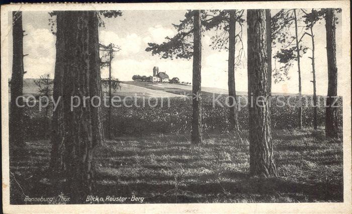Ronneburg Thueringen Blick nach Reuster Berg