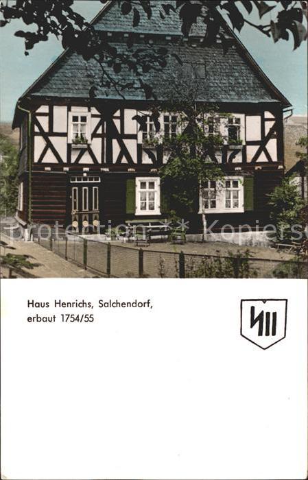 Salchendorf Neunkirchen Haus Henrichs 18. Jhdt.