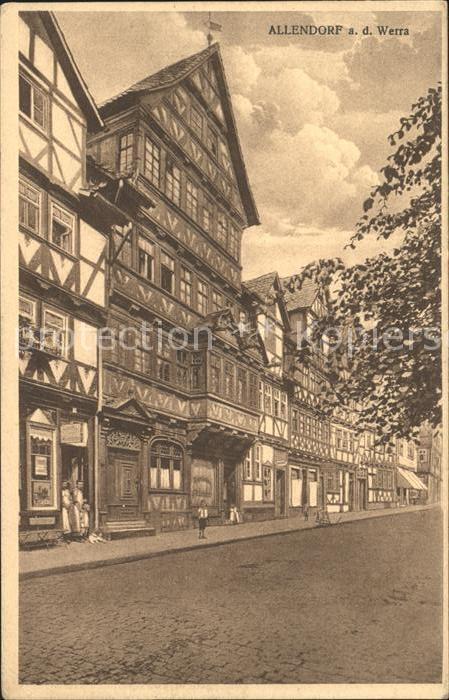 Allendorf Werra Strassenpartie