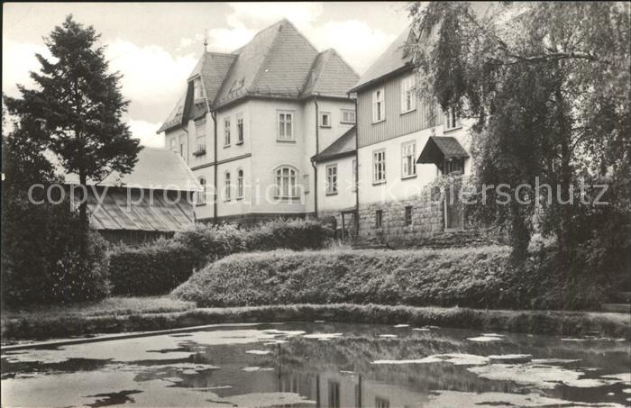 Gehlberg FDGB Erholungsheim Frieden