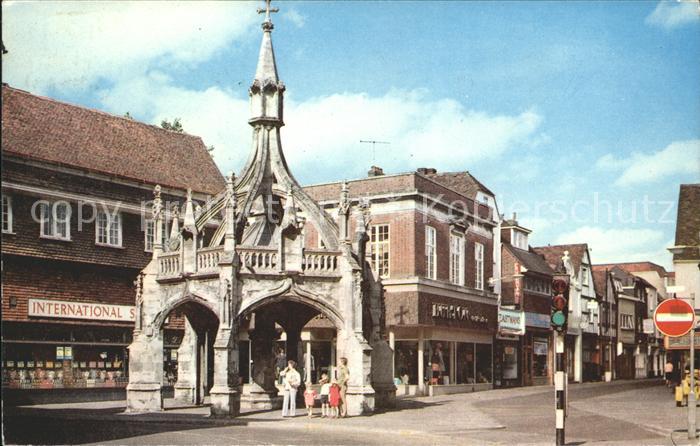 Salisbury Wiltshire Poultry Cross and Silver Street