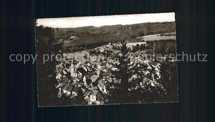 Moehringen Tuttlingen Ortsblick Donauversickerung