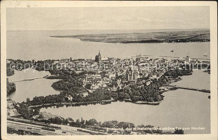Stralsund Mecklenburg Vorpommern Stadtbild