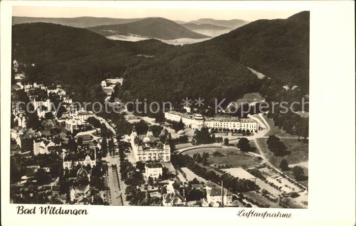 Bad Wildungen Fliegeraufnahme