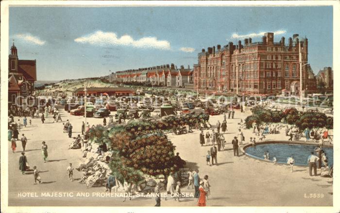 St Annes on Sea Hotel Majestic and Promenade