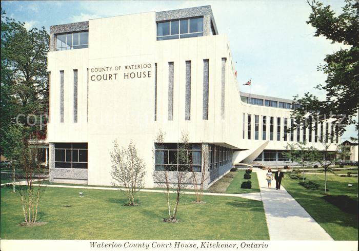 Kitchener Waterloo County Court House