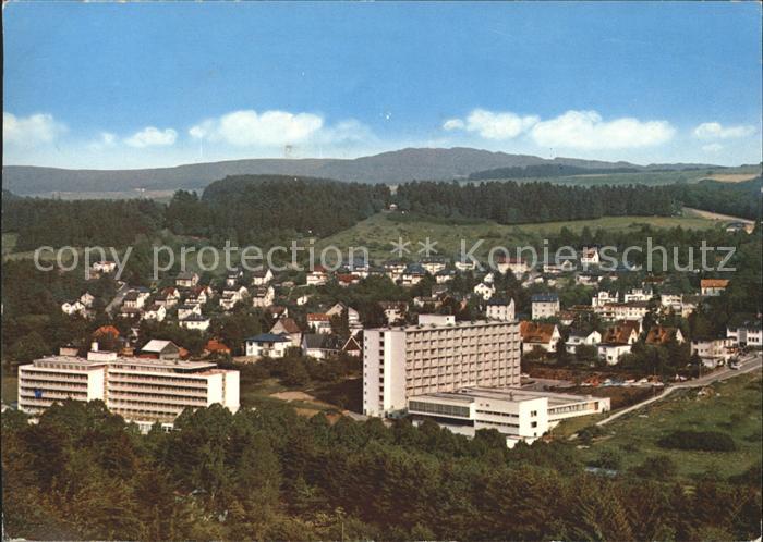 Bad Schwalbach Kurkliniken Pitzer Panorama