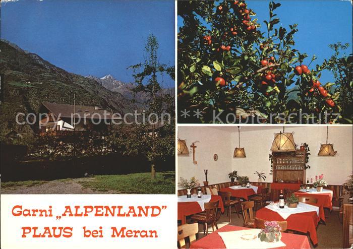 Plaus Meran Hotel Garni Alpenland Gastraum