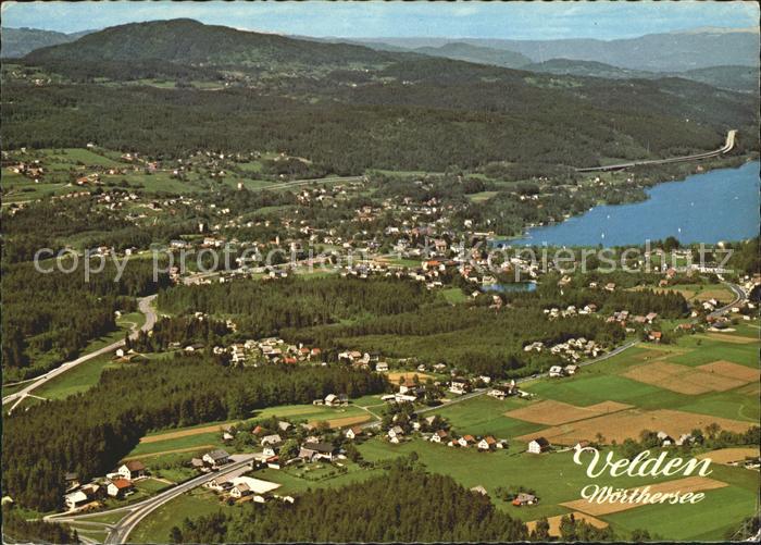 Velden Woerthersee mit Selpritsch Totalansicht