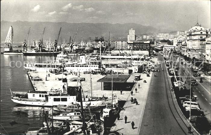 Rijeka Fiume Hafen Panorama
