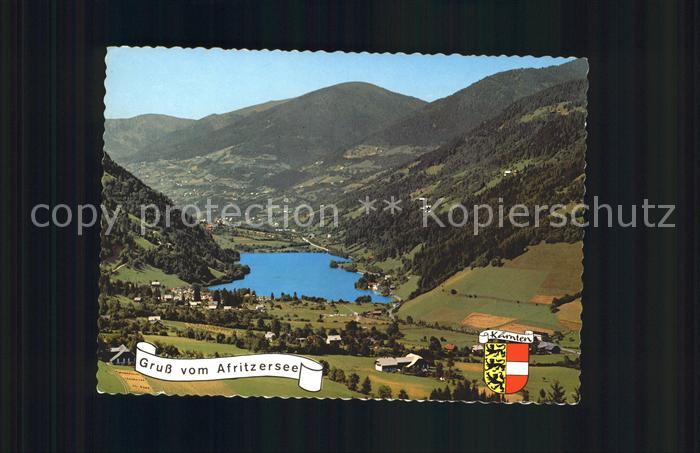 Kaernten Afritzersee mit Campingplatz