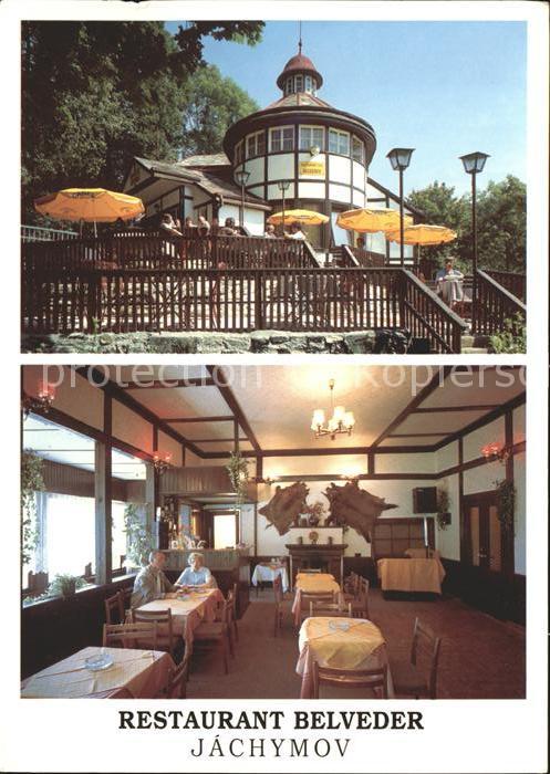 Jachymov Restaurant Belveder Gastraum