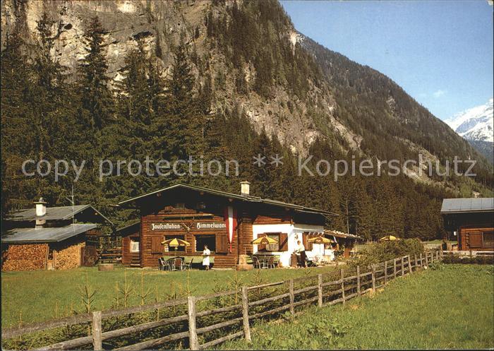 Badgastein Jausenstation Himmelwand