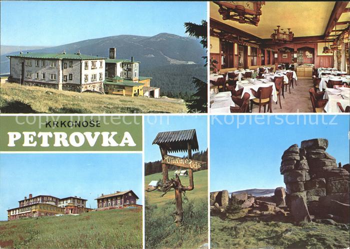 Krkonose Zetavovna ROH Petrova bouda v pozadi Maly Sisak Jidelna Muzske Ceske ka