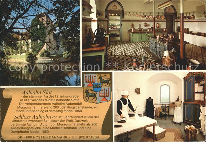 Nysted Schloss Aalholm Museum Dampfbahnmodell