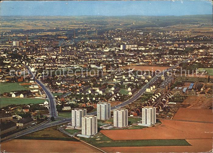 Dueren Rheinland Fliegeraufnahme