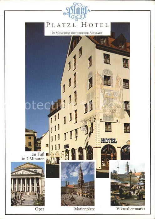 Muenchen Bayern Platzl Hotel Oper Marienplatz