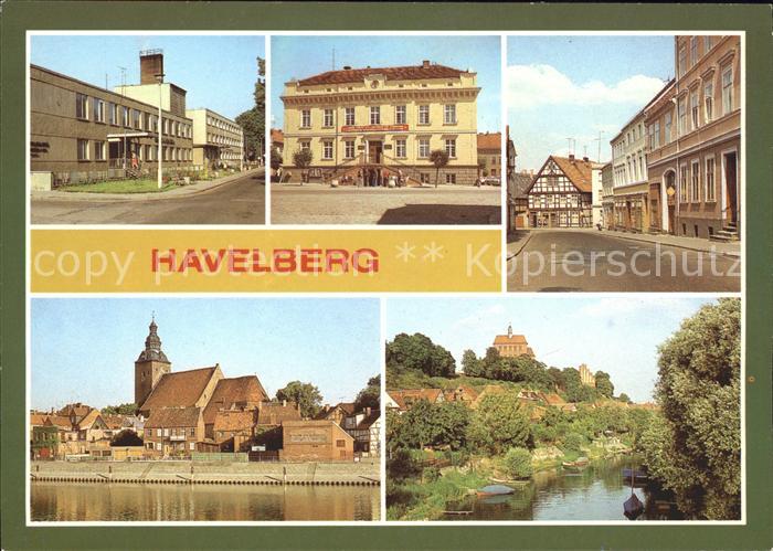 Havelberg Rathaus Kreiskrankenhaus