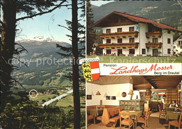 Kaernten Pension Landhaus Mosser Berg im Drautal