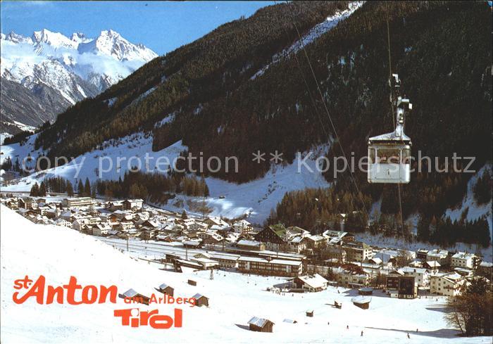 St Anton Arlberg Galzigbahn