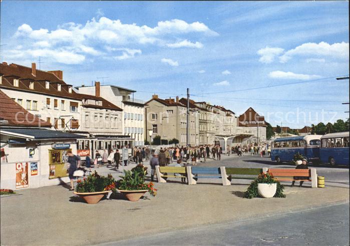 Siegburg Wilhelmstrasse mit Bus - Bahnhof