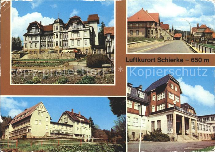 Schierke Harz Erholungsheim Franz Mehring Brockenstrasse