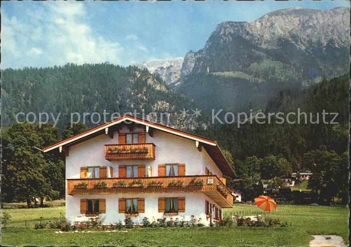 BERCHTESGADEN Bayern Pension Haus Bergheimat