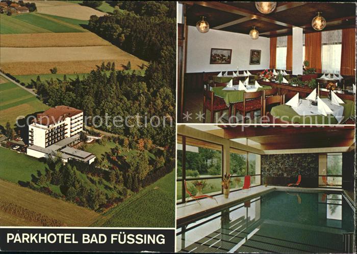 Bad Fuessing Parkhotel Bad Fuessing Speisesaal Hallenbad