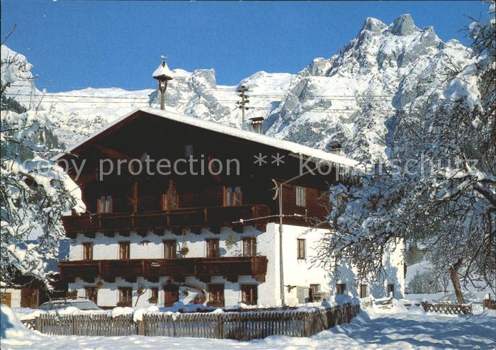 Werfenweng Fruehstueckpension Leitingerhof