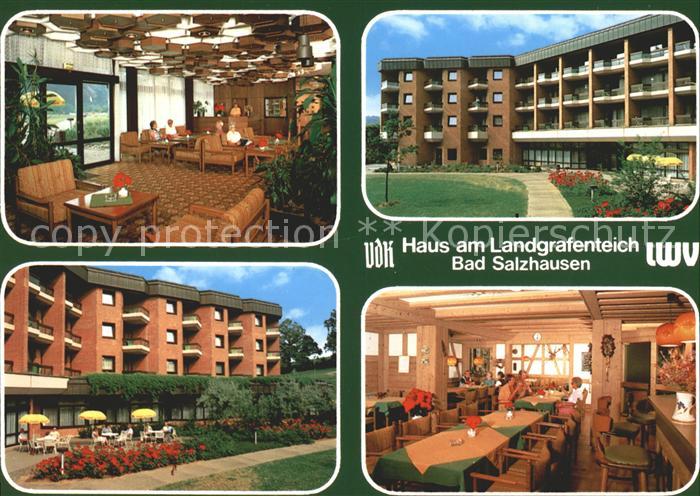 Bad Salzhausen Haus am Landgrafenteich Erholungsheim fuer Kriegsopfer