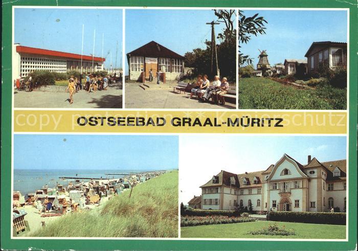 Graal-Mueritz Ostseebad Broilergaststaette Cafe Seeblick Sanatorium Richard Assm