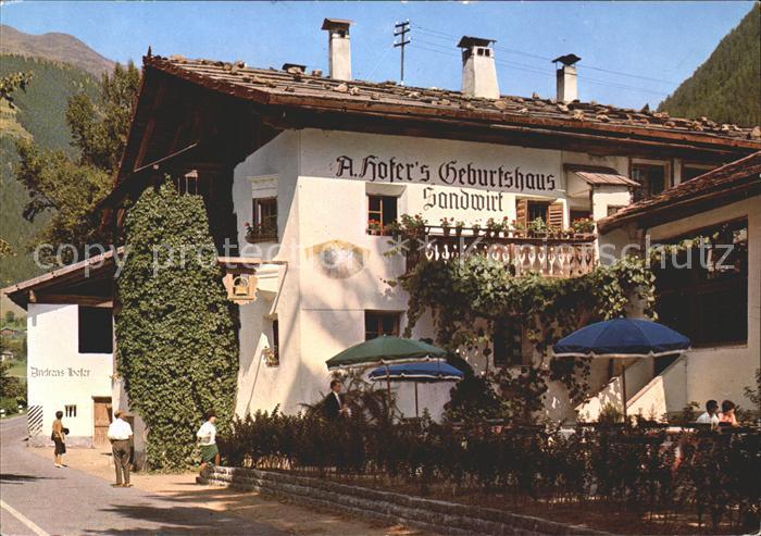 St Leonhard Passeier Gasthaus Sandwirt