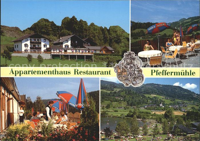 St Urban Kaernten Appartementhaus Restaurant Pfeffermuehle