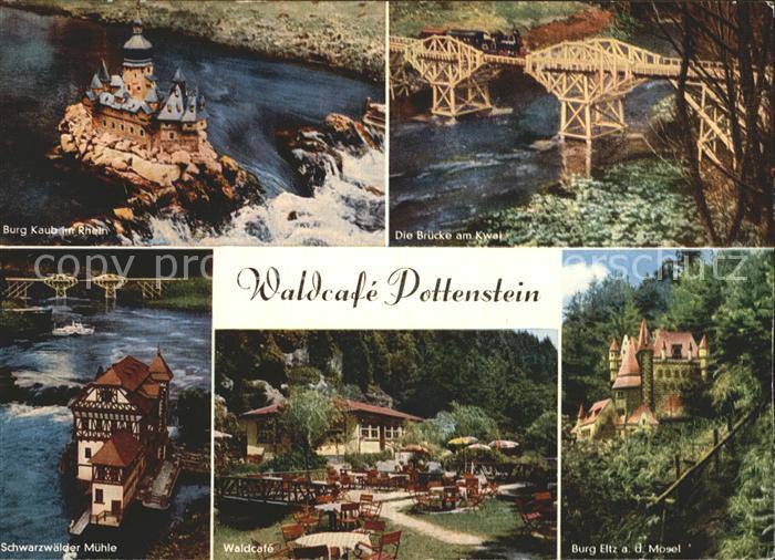 Pottenstein Oberfranken WaldCafe Schwarzwaelder Muehle