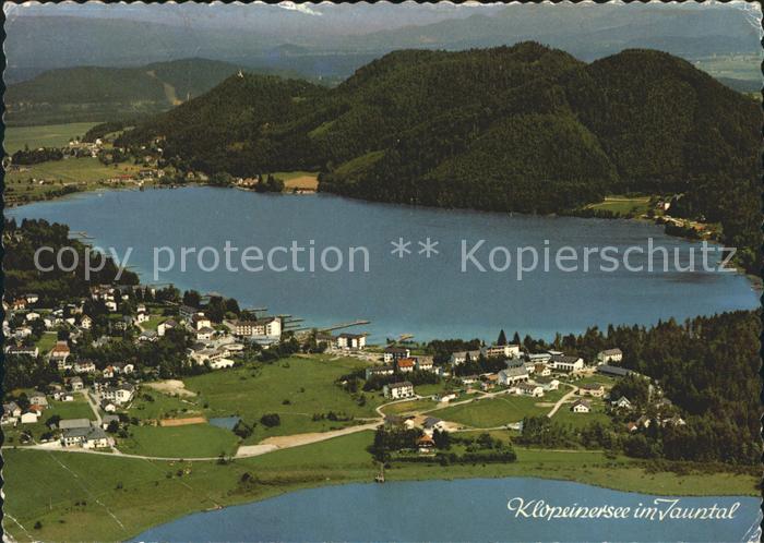Klopeinersee Fliegeraufnahme