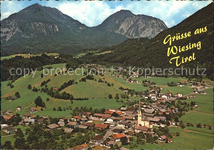 Wiesing Tirol Fliegeraufnahme