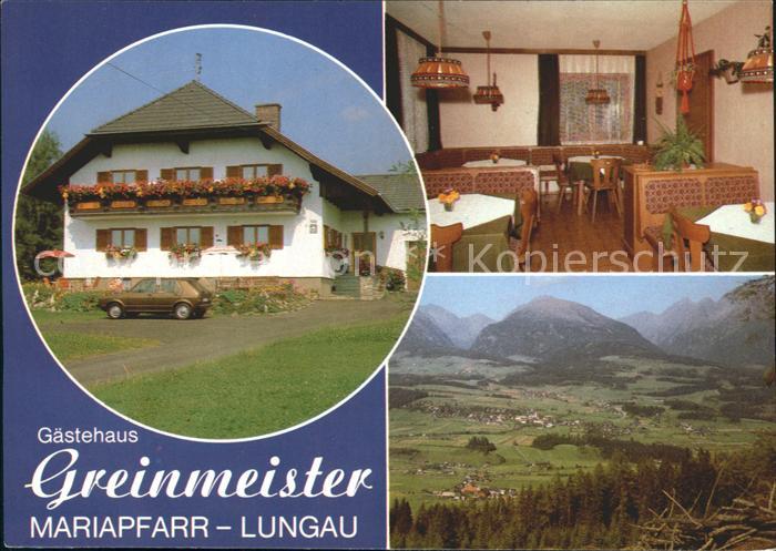 Mariapfarr Gaestehaus Greinmeister