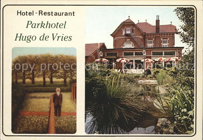 Lunteren Hotel Cafe Restaurant Parkhotel Hugo de Vries