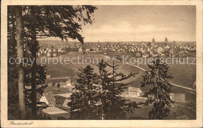 FREUDENSTADT BW mit Christophstal und Baerenschloesschen