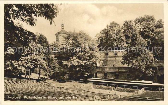 Augsburg Freilichtbuehne Rotes Tor