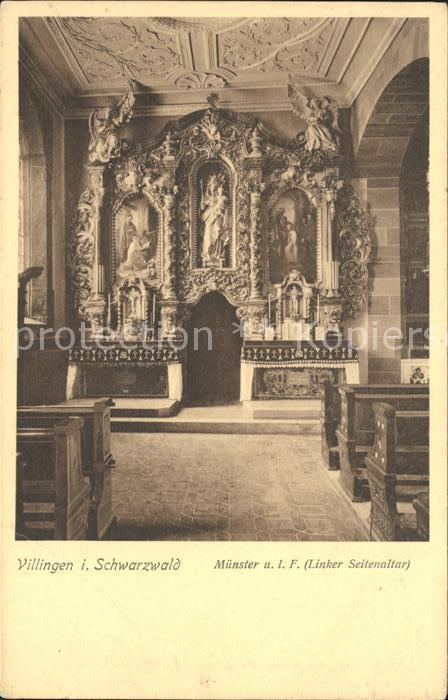 Villingen-Schwenningen Muenster ULF Linker Seitenaltar