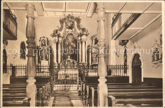 Villingen-Schwenningen Inneres der Klosterkirche