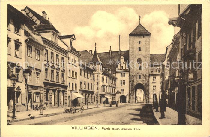 Villingen-Schwenningen Partie beim oberen Tor