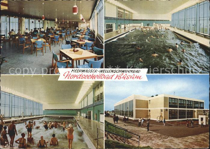 Buesum Nordseebad Meerwasser Wellenschwimmbad