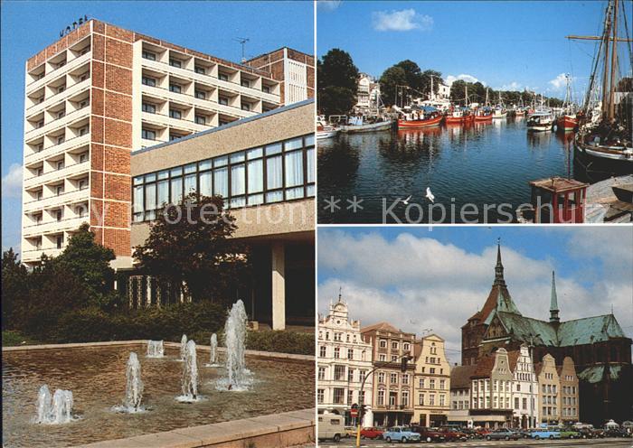 ROSTOCK  CITY Hotel Radisson SAS Hafen Marktplatz