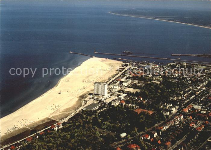 Warnemuende Ostseebad Fliegeraufnahme