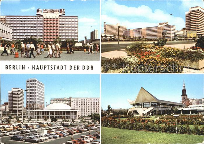 BERLIN  CITY Haus der Elektroindustrie Alexanderplatz Kongresshalle Fernsehturm